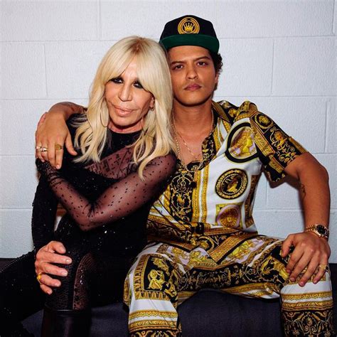 donatella Versace Bruno Mars